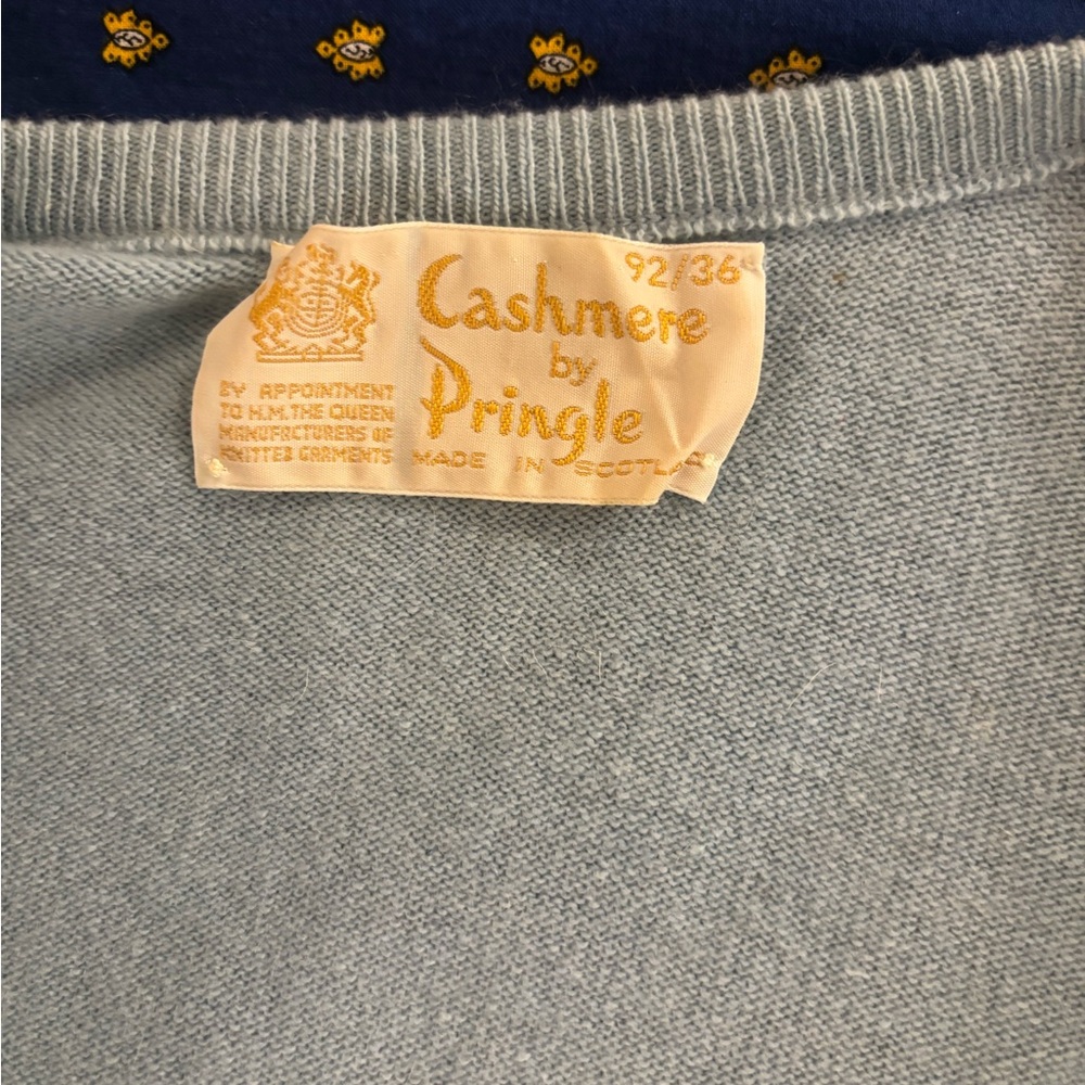 Pringle Cashmere Women's Sweater - Soft Blue